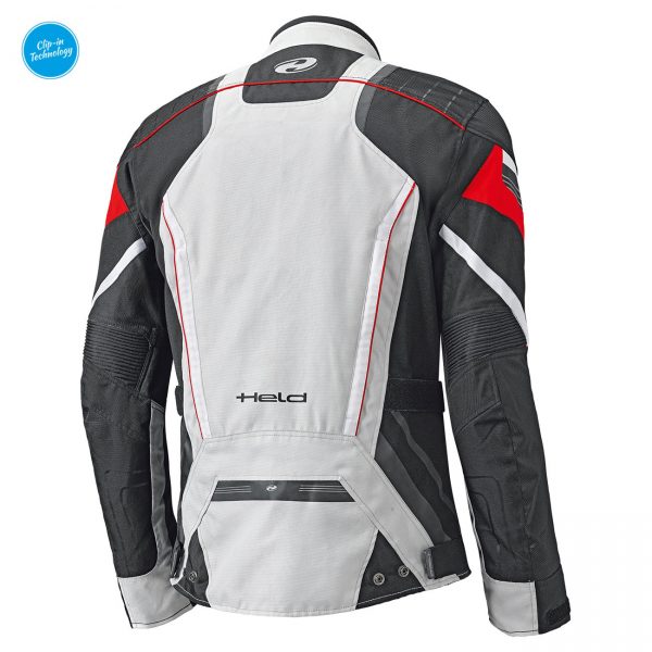 Held Lupo Touring jacket Grijs Rood